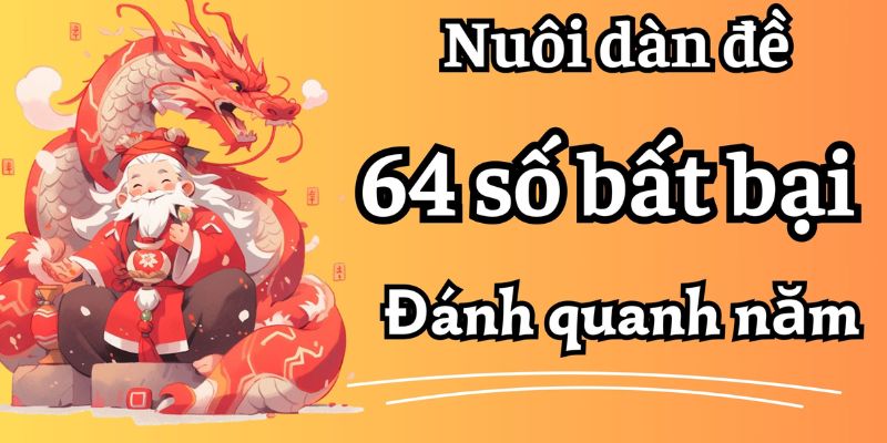 Dàn Đề 64 Số: Cách “Trúng Đậm” Không Phải Ai Cũng Biết 1 Bí quyết sử dụng dàn đề 64 số để gia tăng tỷ lệ thắng