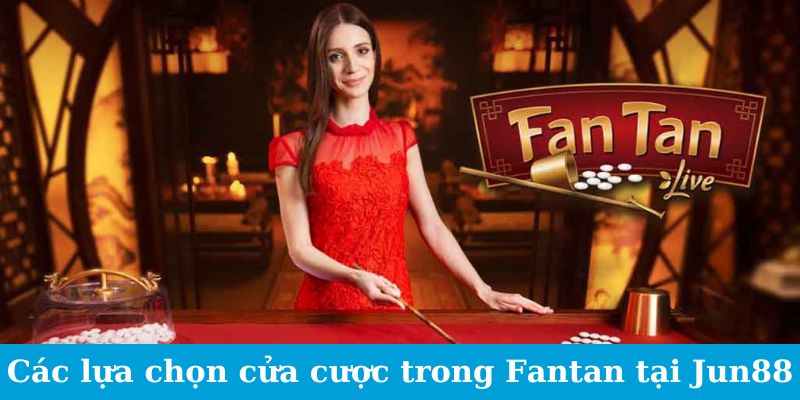 Fantan - Trò Chơi Phương Đông, Hé Lộ Quy Tắc Vàng 2024 2 Các lựa chọn cửa cược trong Fantan tại Jun88