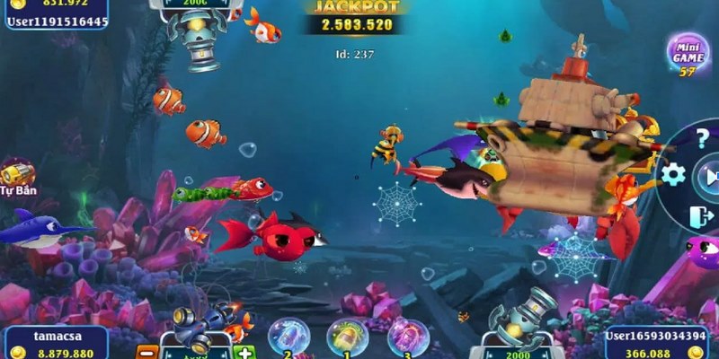 Cách Chơi Máy Game Bắn Cá Giúp Ngư Thủ Bách Chiến Bách Thắng 2 Cách chơi máy game bắn cá là chỉ bắn cá lớn khi có đủ vũ khí