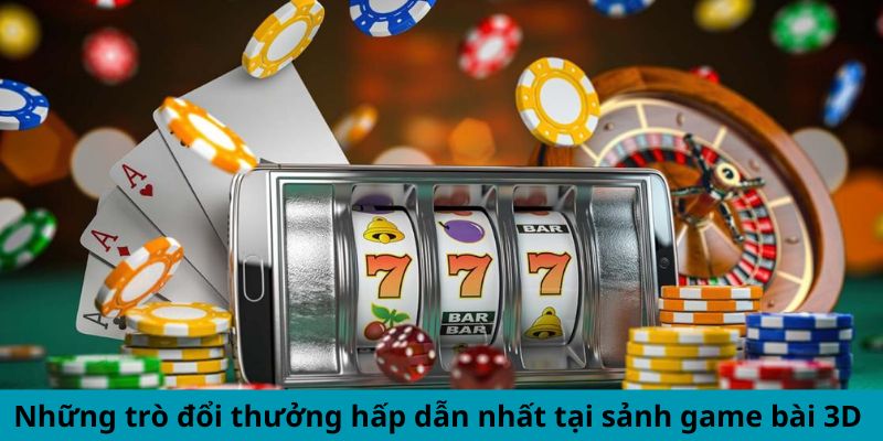 Sảnh Game Bài 3D V8 Poker - Đột Phá Công Nghệ Mới 2024 2 Những trò đổi thưởng hấp dẫn nhất tại sảnh game bài 3D