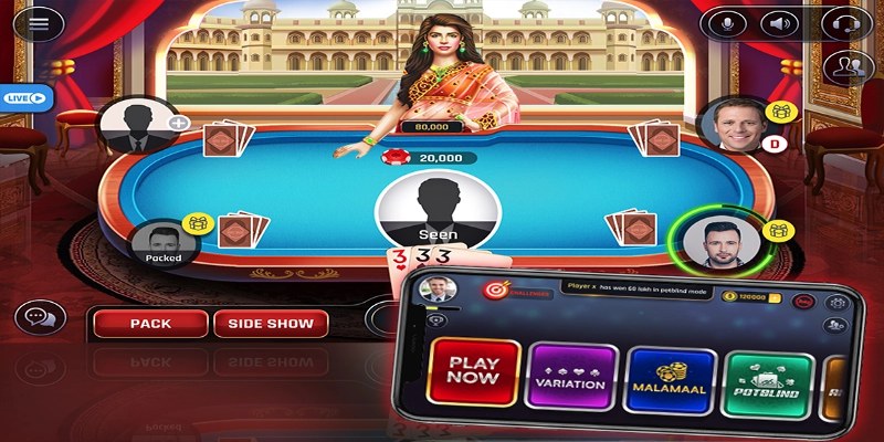 Teen Patti – Tựa Game Bài Nổi Tiếng Đến Từ Ấn Độ 3 Quá trình vận hành của 1 ván cược thực tế
