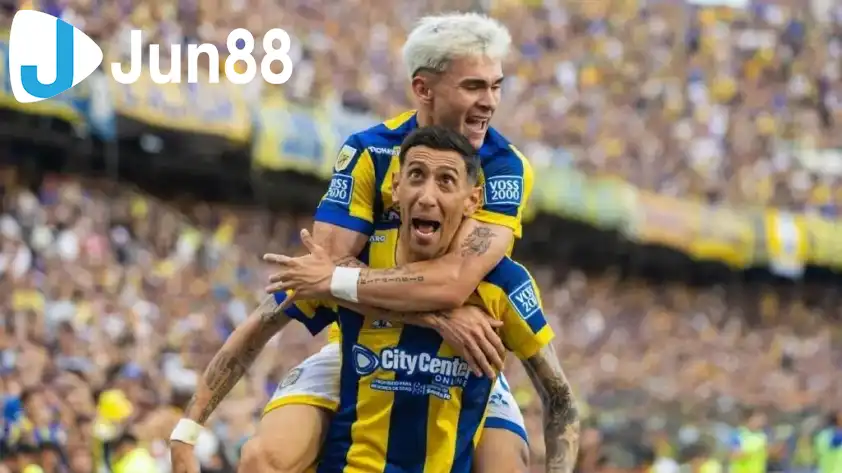 Màn Trình Diễn Kỳ Diệu của Di Maria Mang Về Chiến Tích Đáng Giá Cho Đội Nhà 1 Di Maria là hạt nhân trong lối chơi của Rosario. (Ảnh: Sky Sports)