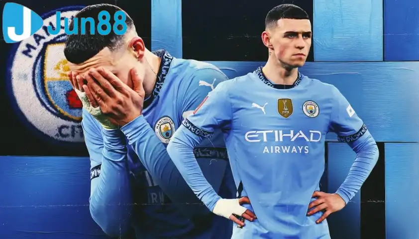 Phil Foden đứng trước nguy cơ rời Man City do sa sút phong độ và chấn thương Phil Foden đứng trước nguy cơ rời Man City do sa sút phong độ và chấn thương