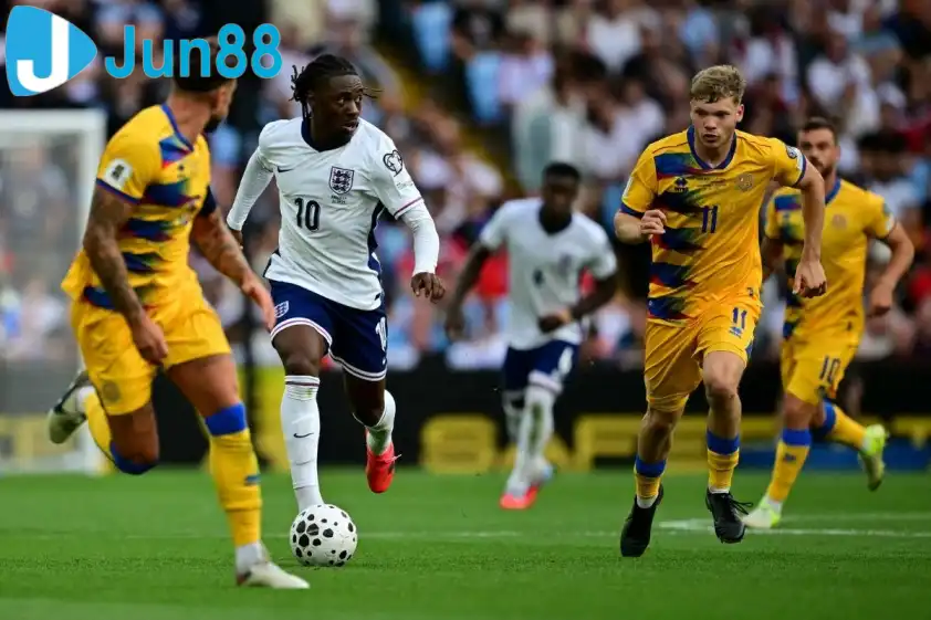 Tân binh Arsenal phung phí cơ hội ở trận Anh 2-0 Andorra (Ảnh: Metro).