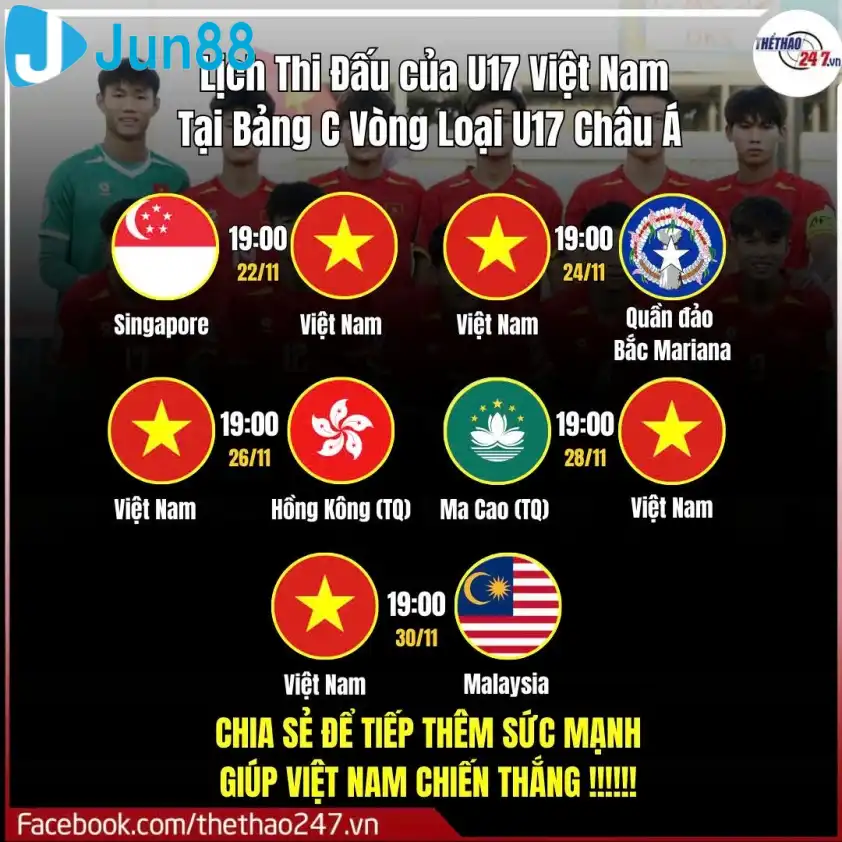 U17 Việt Nam gặp Singapore trận ra quân vòng loại U17 châu Á. U17 Việt Nam gặp Singapore trận ra quân vòng loại U17 châu Á.